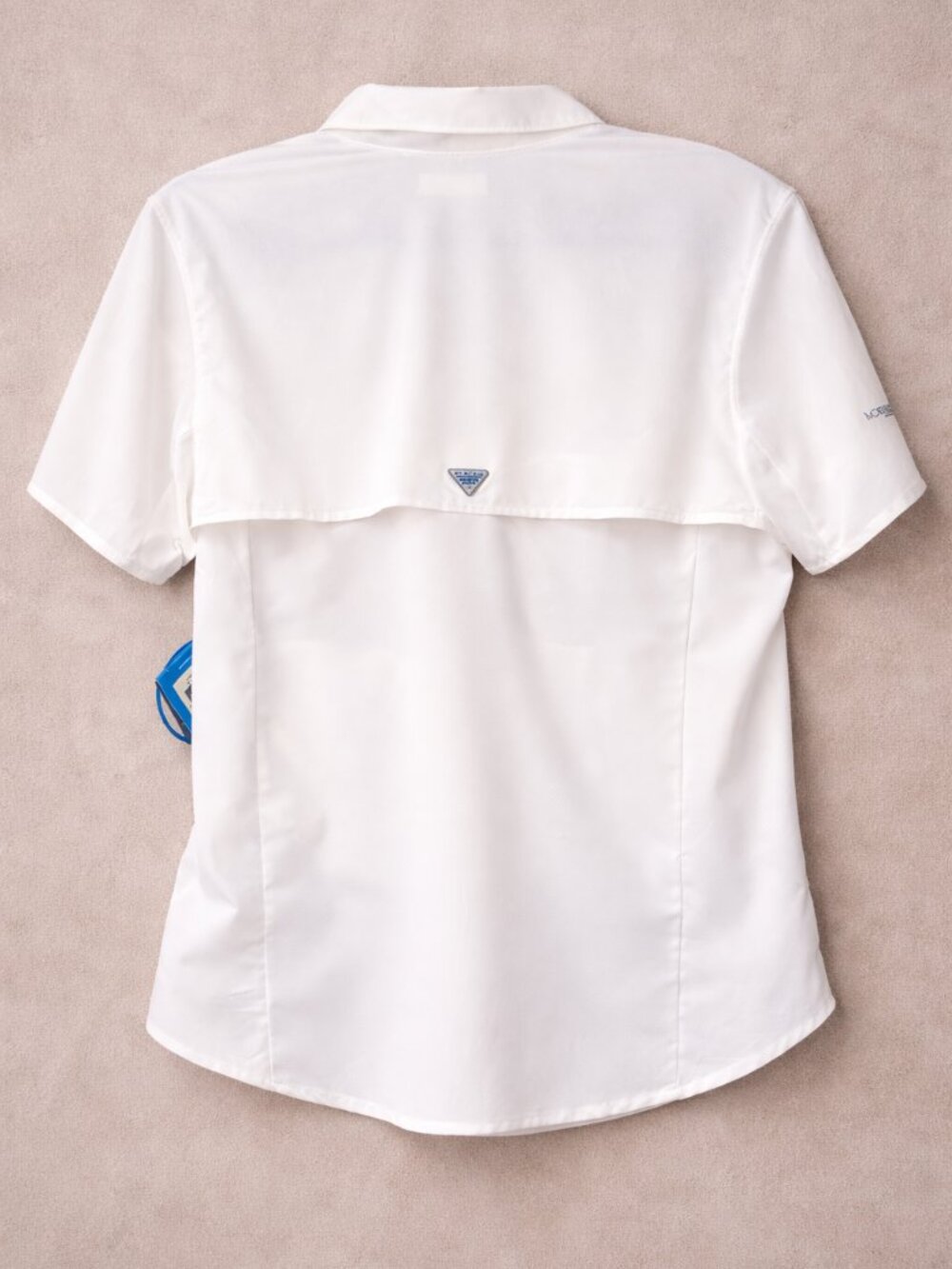 Columbia PFG Tamiami II Short Sleeve Fishing Shirt - White - NWT Large - Picture 3 of 8